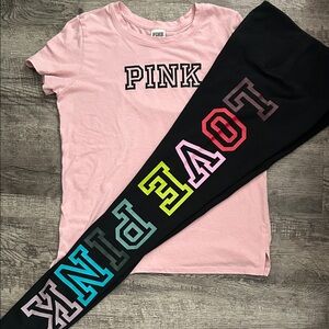 PINK 🌸Victoria's Secret Logo outfit